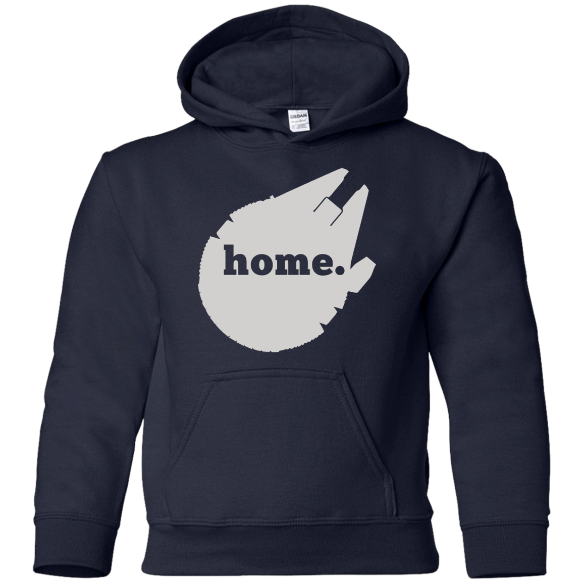Sweatshirts Navy / YS Millennium Home Youth Hoodie
