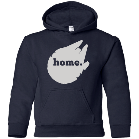 Sweatshirts Navy / YS Millennium Home Youth Hoodie