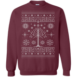 Sweatshirts Maroon / Small Minas Christmas Crewneck Sweatshirt