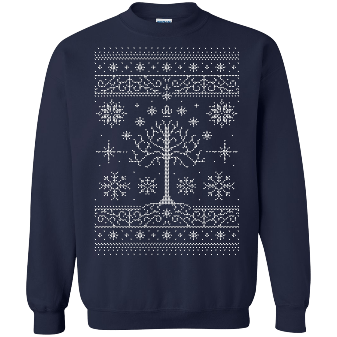 Sweatshirts Navy / Small Minas Christmas Crewneck Sweatshirt