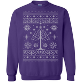 Sweatshirts Purple / Small Minas Christmas Crewneck Sweatshirt