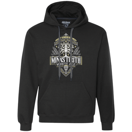 Sweatshirts Black / S Minas Tirith Premium Fleece Hoodie