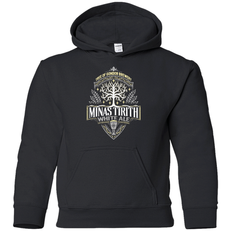 Sweatshirts Black / YS Minas Tirith Youth Hoodie