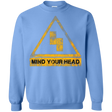 Sweatshirts Carolina Blue / Small MIND YOUR HEAD Crewneck Sweatshirt