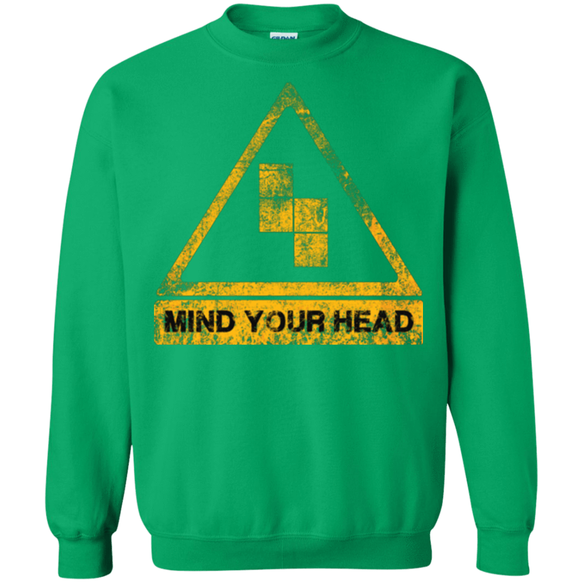 Sweatshirts Irish Green / Small MIND YOUR HEAD Crewneck Sweatshirt