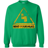 Sweatshirts Irish Green / Small MIND YOUR HEAD Crewneck Sweatshirt