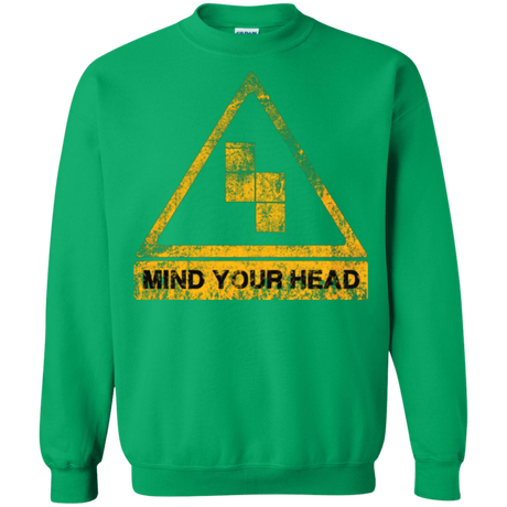 Sweatshirts Irish Green / Small MIND YOUR HEAD Crewneck Sweatshirt