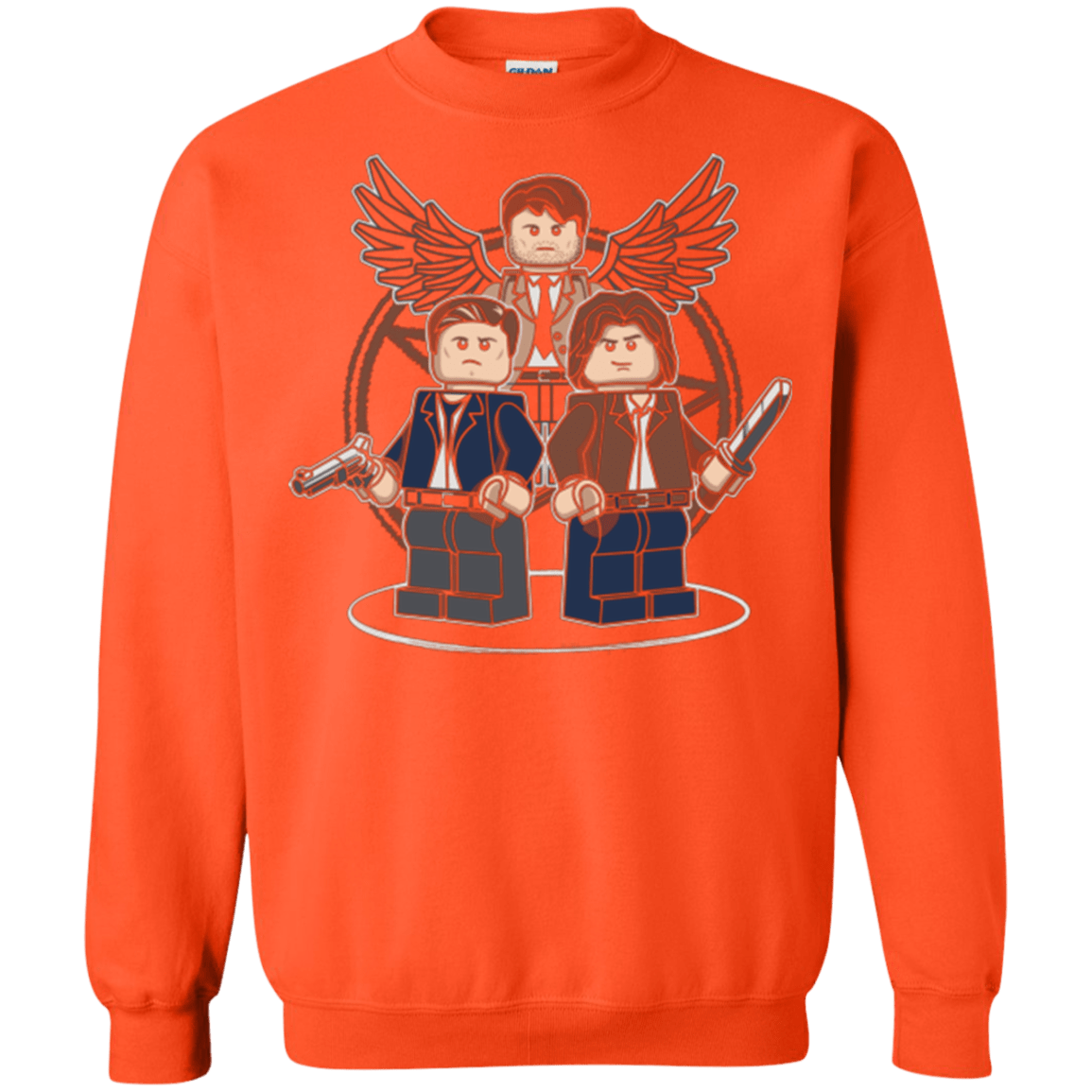 Sweatshirts Orange / Small Mini Hunters Crewneck Sweatshirt