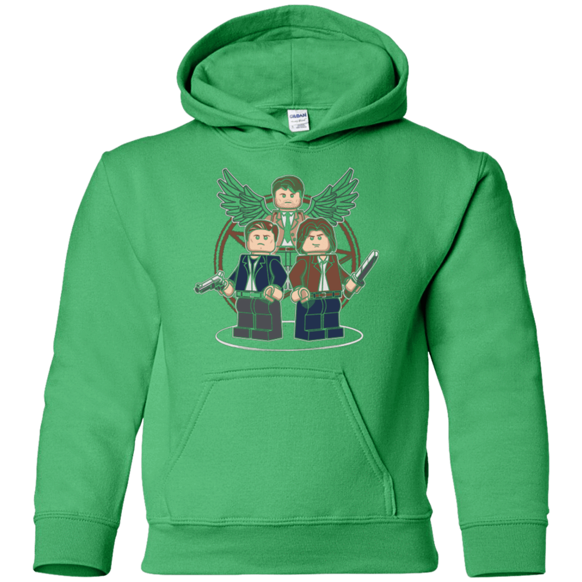 Sweatshirts Irish Green / YS Mini Hunters Youth Hoodie