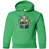 Sweatshirts Irish Green / YS Mini Hunters Youth Hoodie