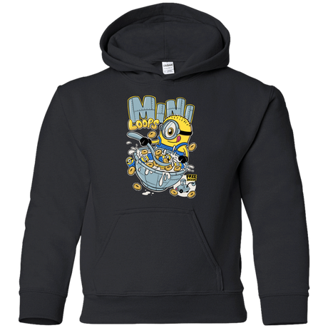 Sweatshirts Black / YS Mini Loops Youth Hoodie