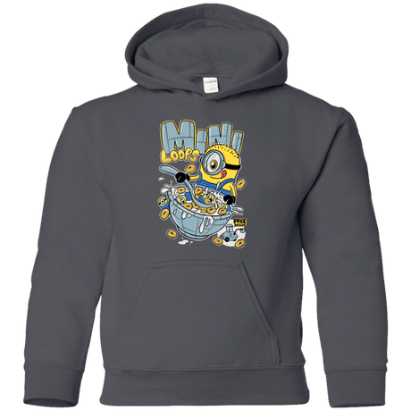 Sweatshirts Charcoal / YS Mini Loops Youth Hoodie