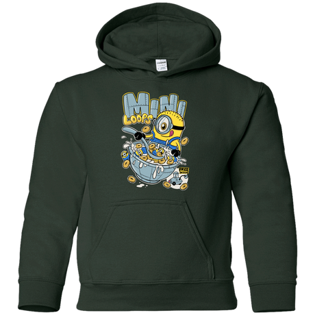 Sweatshirts Forest Green / YS Mini Loops Youth Hoodie