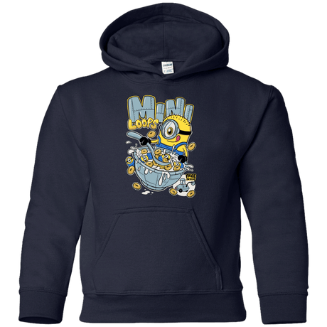 Sweatshirts Navy / YS Mini Loops Youth Hoodie
