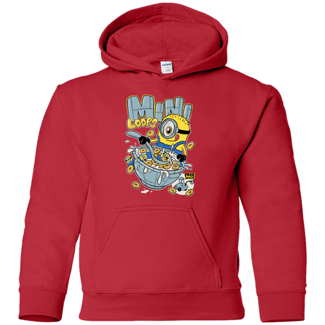 Sweatshirts Red / YS Mini Loops Youth Hoodie