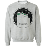 Sweatshirts Sport Grey / Small Minimalist Nihilist Crewneck Sweatshirt