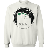 Sweatshirts White / Small Minimalist Nihilist Crewneck Sweatshirt