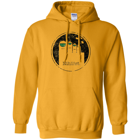 Sweatshirts Gold / Small Minimalist Nihilist Pullover Hoodie