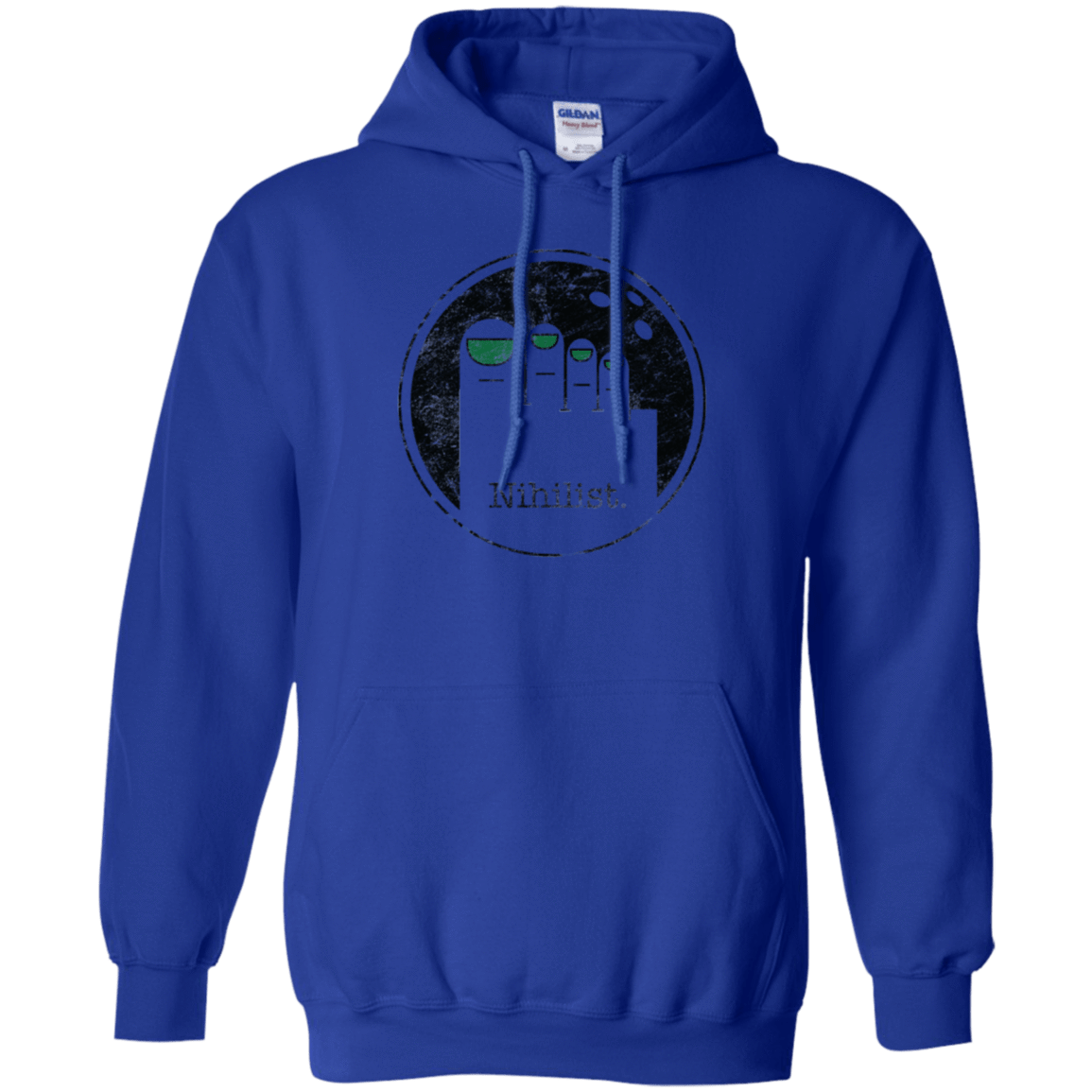 Sweatshirts Royal / Small Minimalist Nihilist Pullover Hoodie