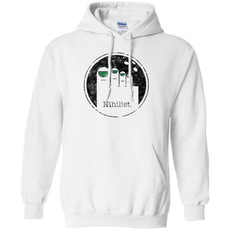 Sweatshirts White / Small Minimalist Nihilist Pullover Hoodie