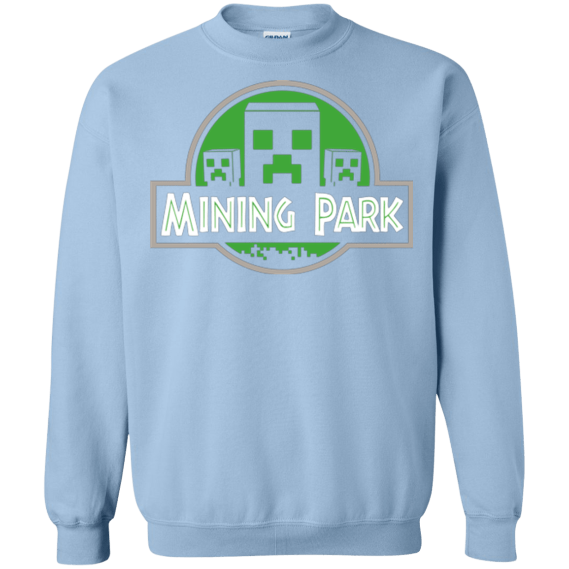 Sweatshirts Light Blue / Small Mining Park Crewneck Sweatshirt