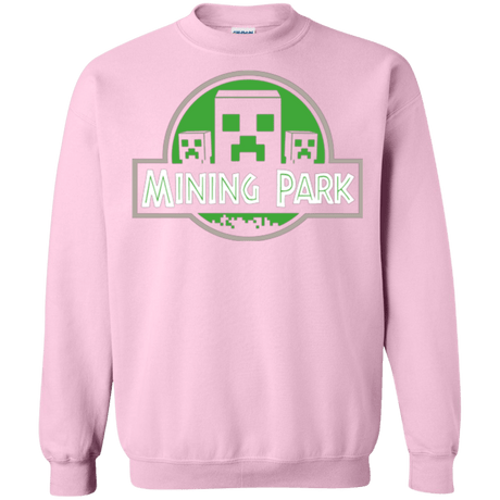Sweatshirts Light Pink / Small Mining Park Crewneck Sweatshirt