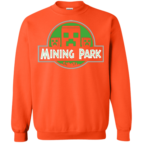 Sweatshirts Orange / Small Mining Park Crewneck Sweatshirt