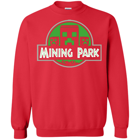 Sweatshirts Red / Small Mining Park Crewneck Sweatshirt