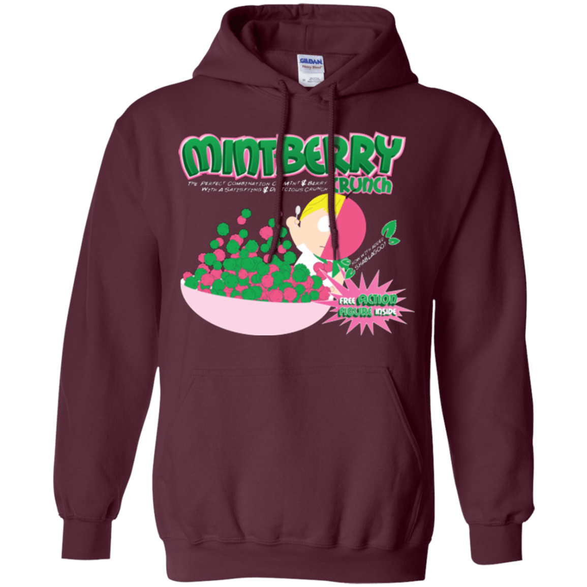 Sweatshirts Maroon / Small Mintberry Crunch Pullover Hoodie