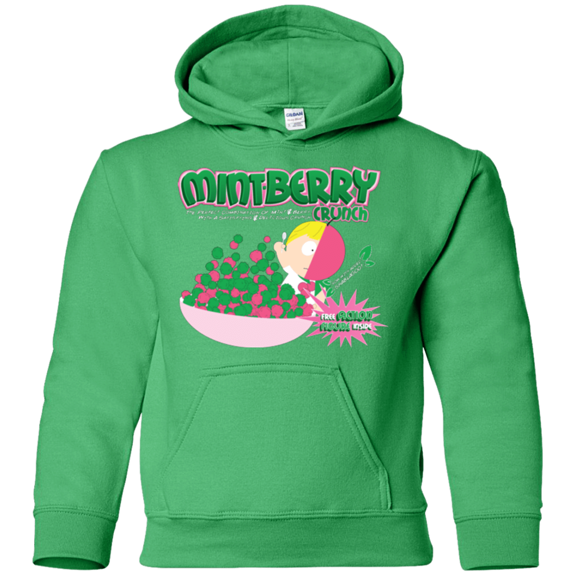 Sweatshirts Irish Green / YS Mintberry Crunch Youth Hoodie