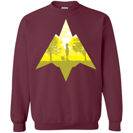 Sweatshirts Maroon / S Miracles Crewneck Sweatshirt