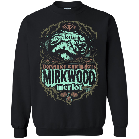 Sweatshirts Black / S Mirkwood Merlot Crewneck Sweatshirt