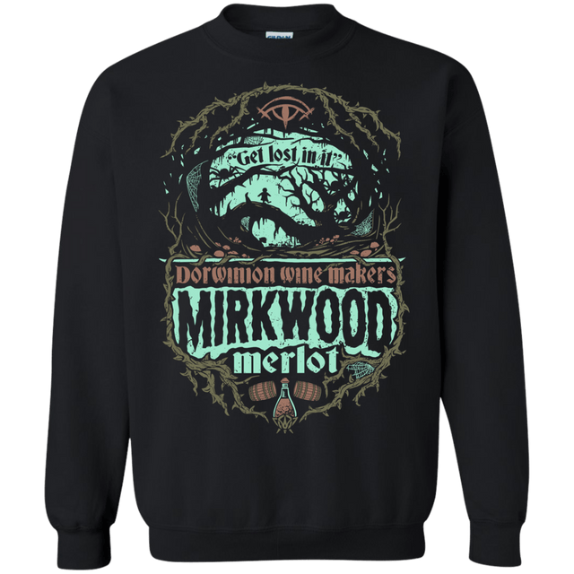 Sweatshirts Black / S Mirkwood Merlot Crewneck Sweatshirt