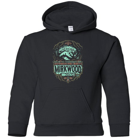 Sweatshirts Black / YS Mirkwood Merlot Youth Hoodie