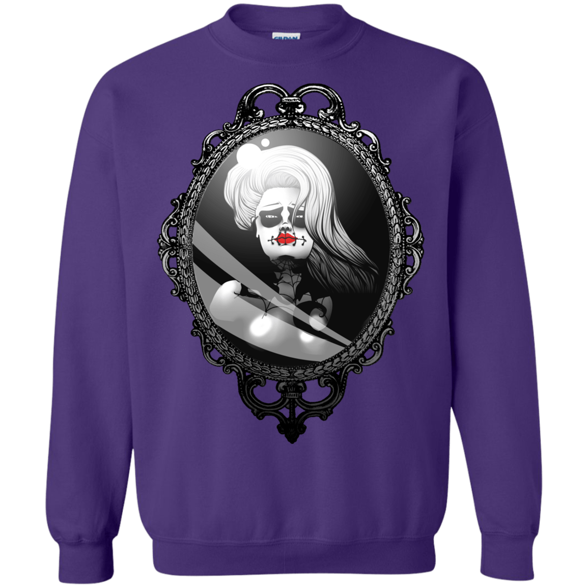 Sweatshirts Purple / S Mirror Crewneck Sweatshirt