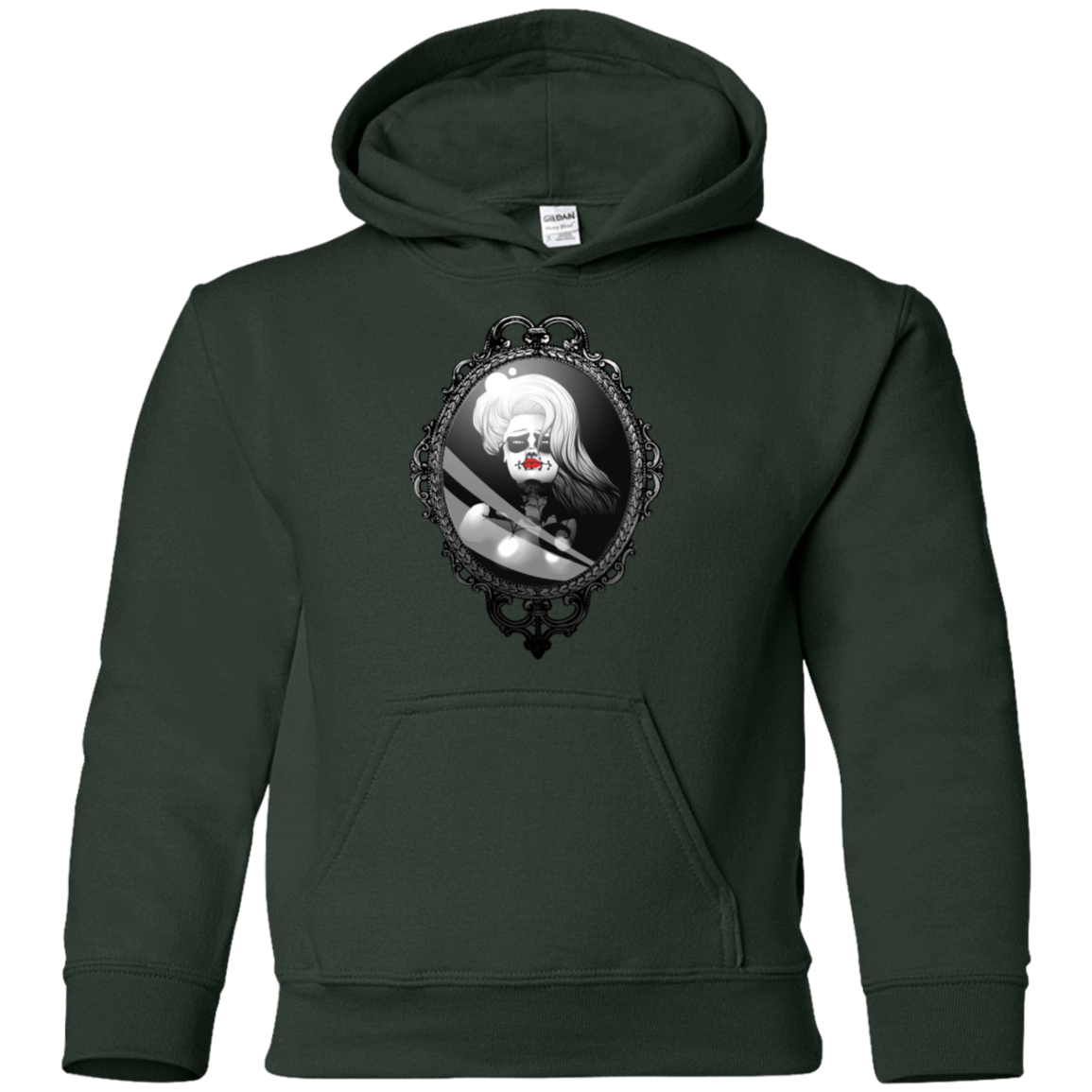 Sweatshirts Forest Green / YS Mirror Youth Hoodie