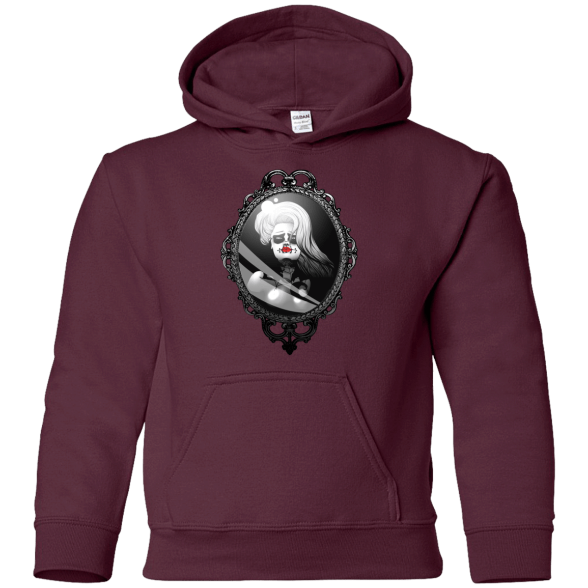 Sweatshirts Maroon / YS Mirror Youth Hoodie
