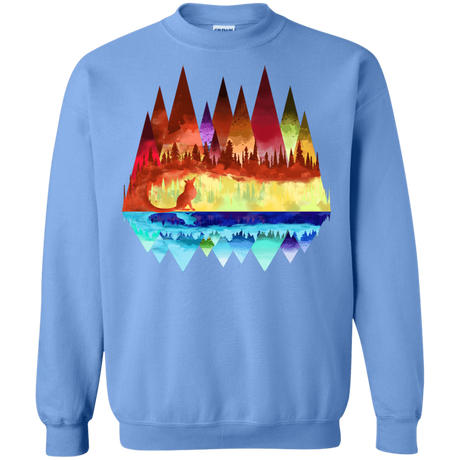 Sweatshirts Carolina Blue / S Mirrored Range Crewneck Sweatshirt