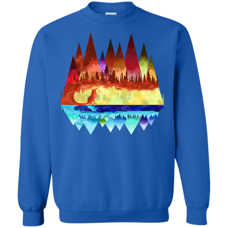 Sweatshirts Royal / S Mirrored Range Crewneck Sweatshirt