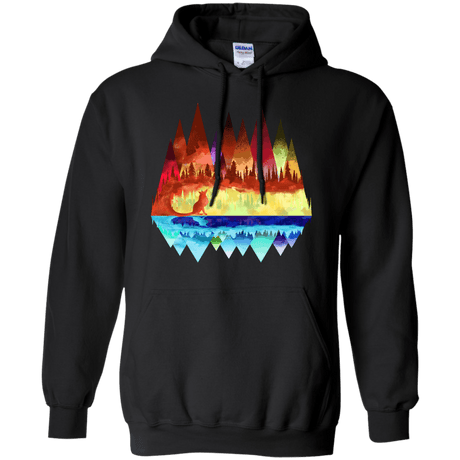 Sweatshirts Black / S Mirrored Range Pullover Hoodie