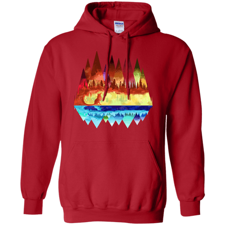 Sweatshirts Red / S Mirrored Range Pullover Hoodie