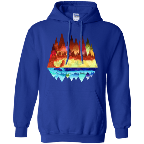 Sweatshirts Royal / S Mirrored Range Pullover Hoodie