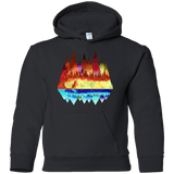 Sweatshirts Black / YS Mirrored Range Youth Hoodie
