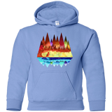 Sweatshirts Carolina Blue / YS Mirrored Range Youth Hoodie