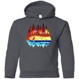 Sweatshirts Charcoal / YS Mirrored Range Youth Hoodie