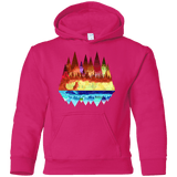 Sweatshirts Heliconia / YS Mirrored Range Youth Hoodie