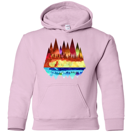 Sweatshirts Light Pink / YS Mirrored Range Youth Hoodie