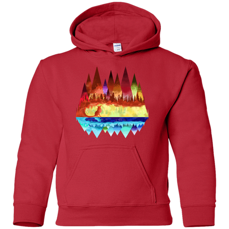 Sweatshirts Red / YS Mirrored Range Youth Hoodie