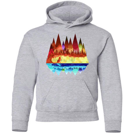 Sweatshirts Sport Grey / YS Mirrored Range Youth Hoodie