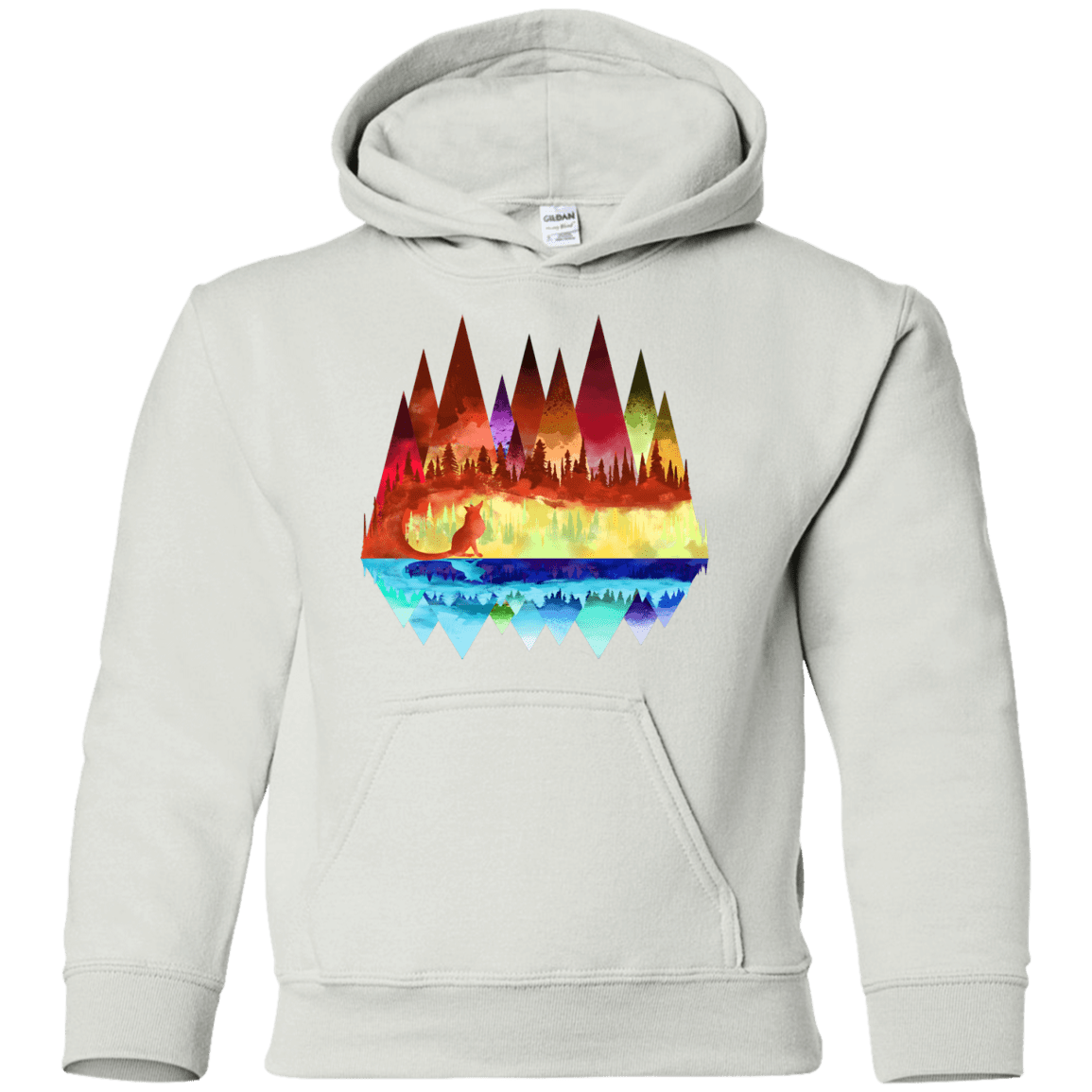 Sweatshirts White / YS Mirrored Range Youth Hoodie